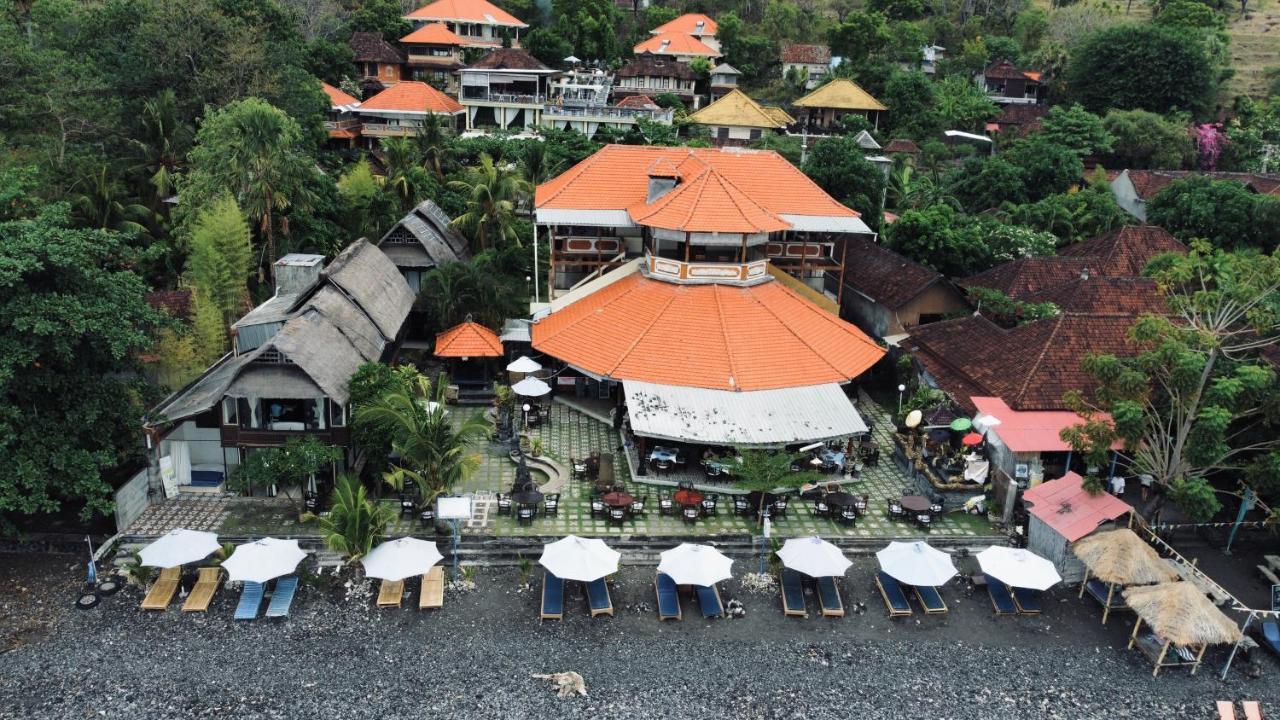 Amed Cafe&Hotel Kebun Wayan Bagian luar foto